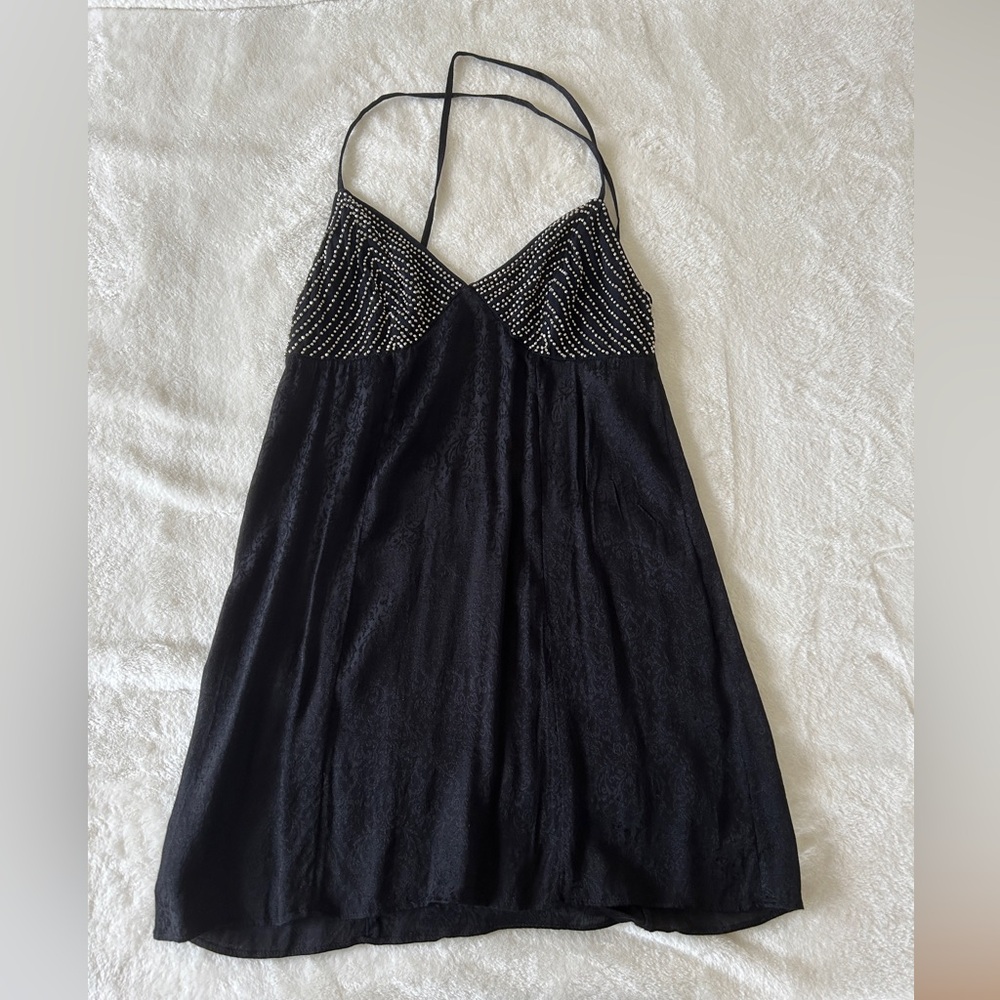 Free People Beaded Slip Dress